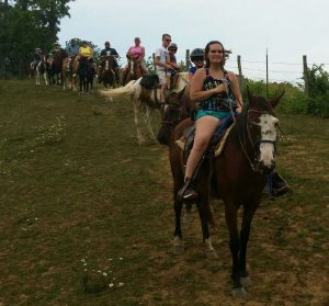 Clemson SC Family Hits Horseback Trail Rides Again 
