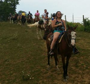 Clemson SC Family Hits Horseback Trail Rides Again 